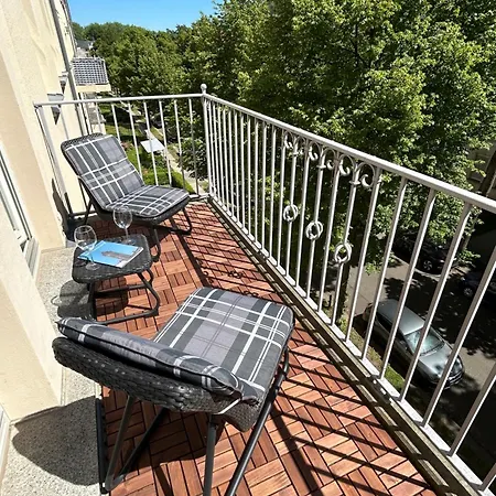 Ruhige Maisonettewohnung Auf Dem Kassberg Chemnitz Exterior photo
