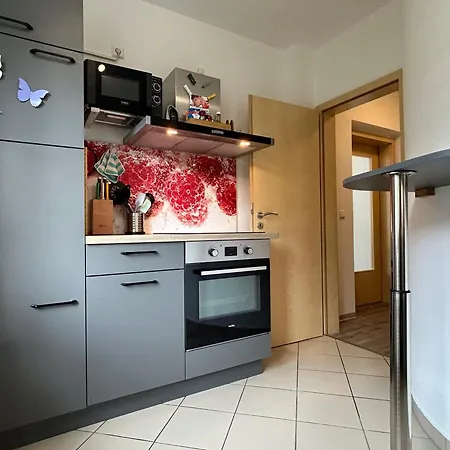 Ruhige Maisonettewohnung Auf Dem Kassberg Chemnitz Exterior photo